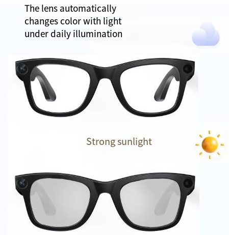 NexaSphere Vision-AI: 4K Smart Glasses with Integrated Content Camera
