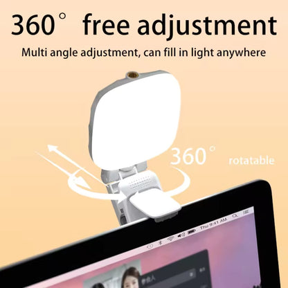 NexaSphere Glow-Pro: Portable LED Studio Clip-Light