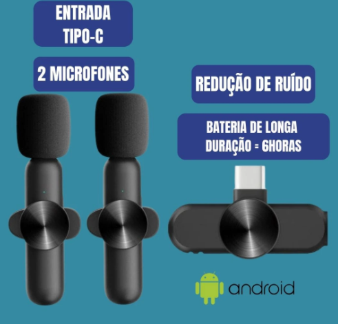 NexaSphere™ Studio-Go Wireless Lavalier Mic – Noise Canceling Audio