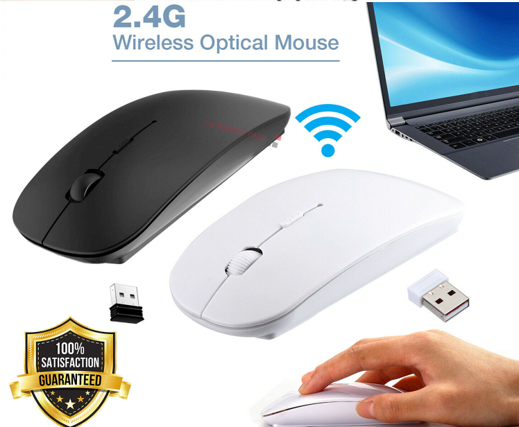 NexaSphere StealthClick: Ultra-Slim Silent Wireless Mouse