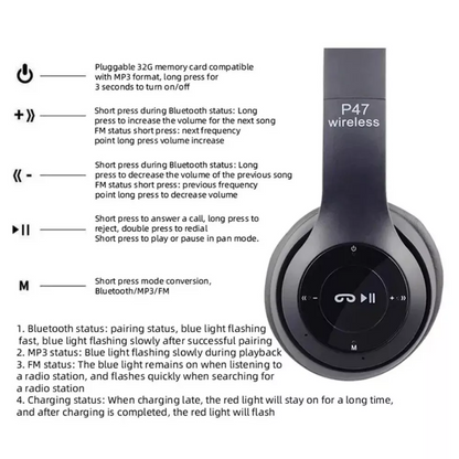 NexaSphere Sonic-Fold: 4-in-1 Hybrid Bluetooth 5.0 Headset