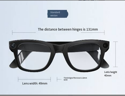NexaSphere Vision-AI: 4K Smart Glasses with Integrated Content Camera