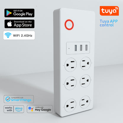 NexaSphere Smart-Command: WiFi & Bluetooth Precision Power Socket