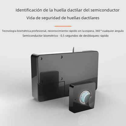 NexaSphere™ Biometric Stealth Lock – Smart Fingerprint Security