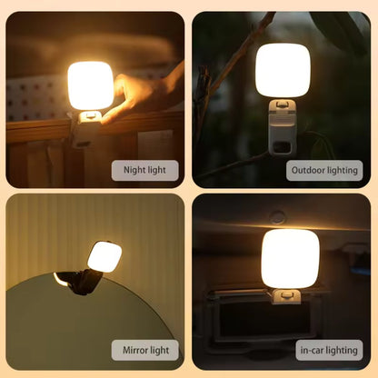 NexaSphere Glow-Pro: Portable LED Studio Clip-Light