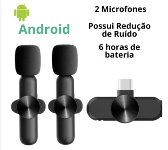 NexaSphere™ Studio-Go Wireless Lavalier Mic – Noise Canceling Audio