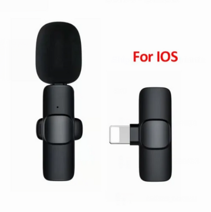 NexaSphere™ Studio-Go Wireless Lavalier Mic – Noise Canceling Audio