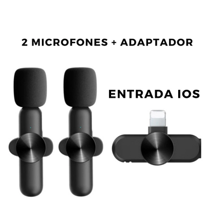 NexaSphere™ Studio-Go Wireless Lavalier Mic – Noise Canceling Audio