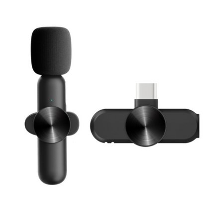 NexaSphere™ Studio-Go Wireless Lavalier Mic – Noise Canceling Audio