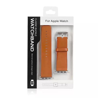 NexaSphere Heritage: Genuine Leather Apple Watch Strap