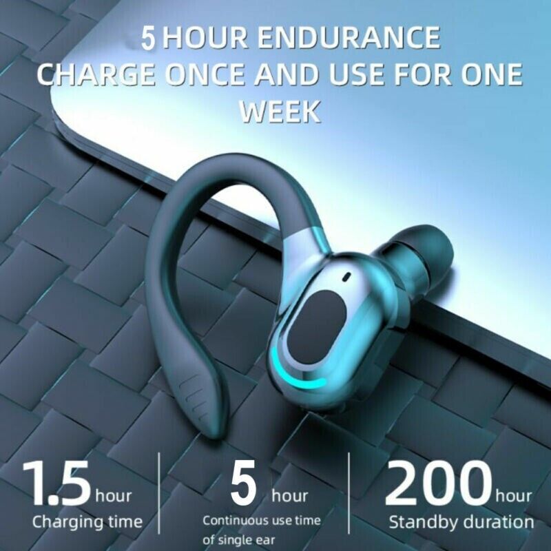 NexaSphere Kinetic: Ergonomic Bluetooth 5.1 Sports Headset