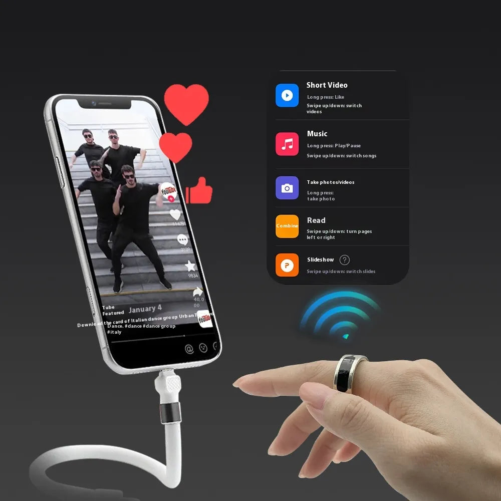 NexaSphere Halo: Minimalist Smart Health Ring