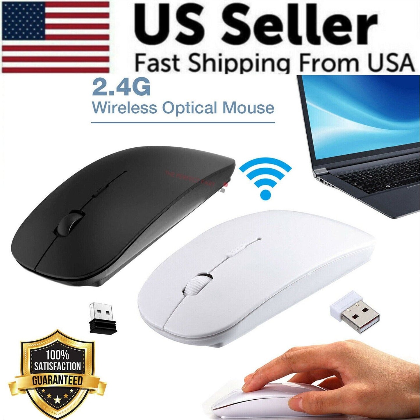 NexaSphere StealthClick: Ultra-Slim Silent Wireless Mouse