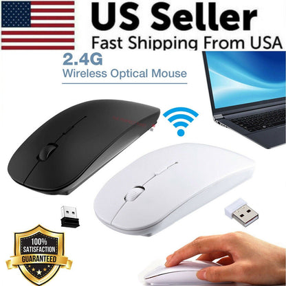 NexaSphere StealthClick: Ultra-Slim Silent Wireless Mouse