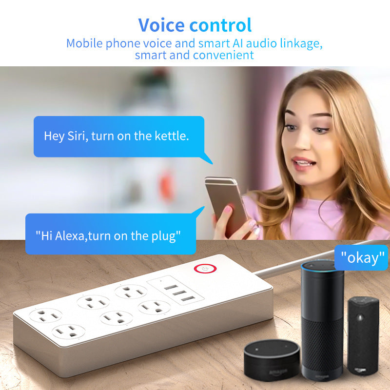 NexaSphere Smart-Command: WiFi & Bluetooth Precision Power Socket