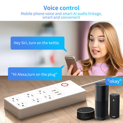 NexaSphere Smart-Command: WiFi & Bluetooth Precision Power Socket