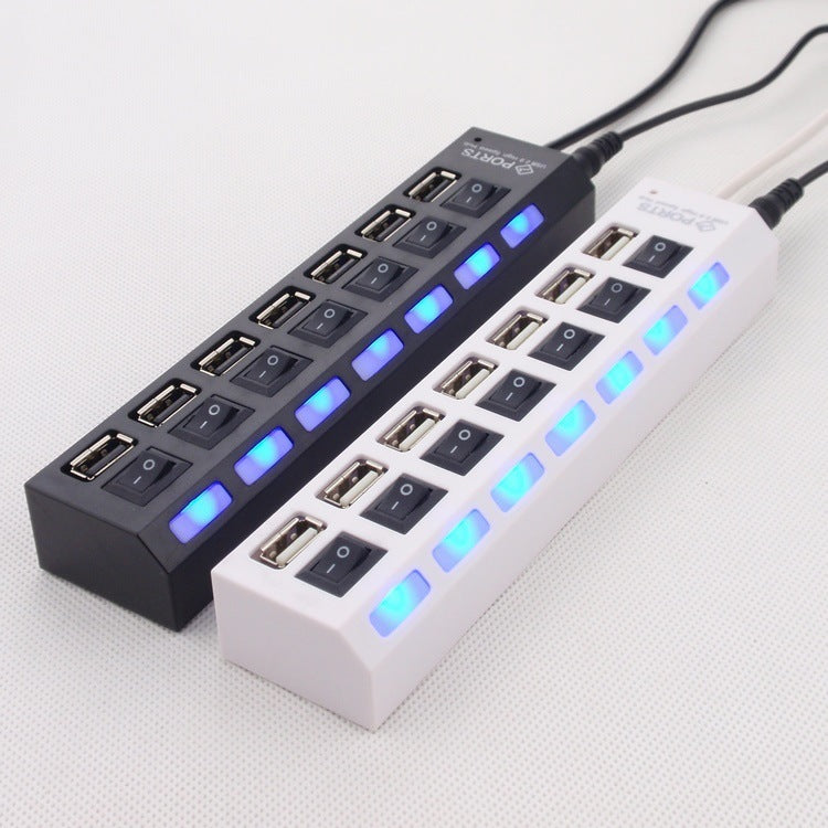NexaSphere Command-7: Modular 7-Port High-Speed USB Hub