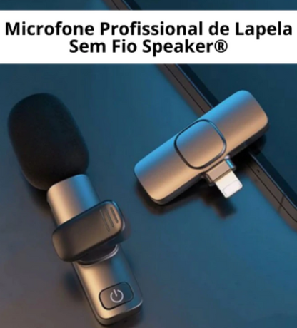 NexaSphere™ Studio-Go Wireless Lavalier Mic – Noise Canceling Audio