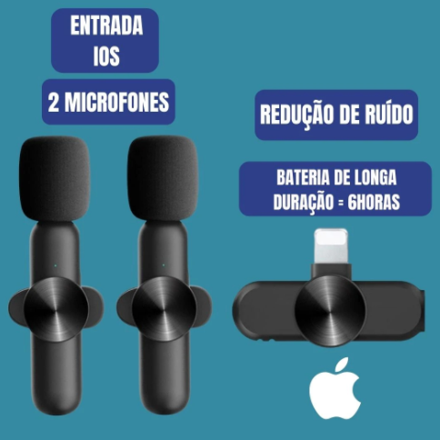 NexaSphere™ Studio-Go Wireless Lavalier Mic – Noise Canceling Audio